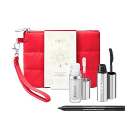 Kit de maquillaje mini: máscara, lápiz y iluminador