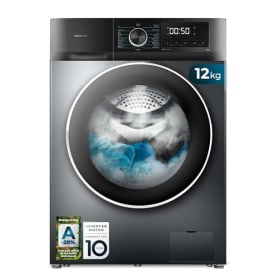 Cecotec Lavadora 12Kg Carga Frontal Bolero DressCode 12500 Inverter Steel