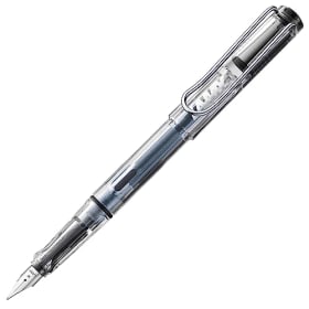 Lamy Safari Vista - Pluma Estilográfica Premium con Empuñadura Ergonómica y Plumín F - Ideal para Escritura y Caligrafía - Incluye Cartucho T10 Azul