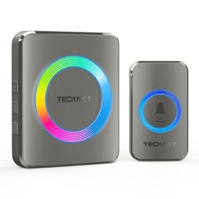 TECKNET Imbre Inalámbrico, 500m Alcance IP65 Impermeable