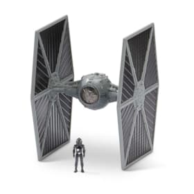Bizak Star Wars Nave 8 cm Tie Fighter Gris, e Incluye 1 Figura (62610004)