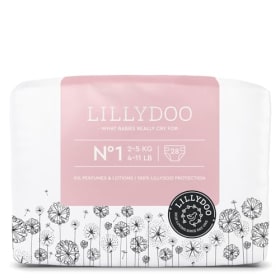 Pañales Hipoalergénicos Lillydoo Talla 1 (2-5 kg) - Pack de 28 Unidades