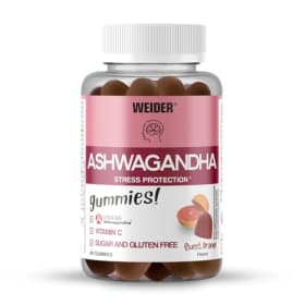 Weider Ashwagandha Gummies (40 gominolas) - Sabor Naranja Dulce