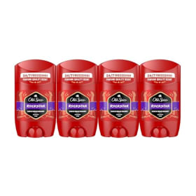 Old Spice Rockstar Desodorante Barra 4x50ml 24h