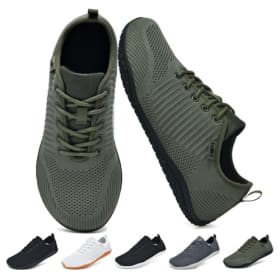 Merdoo Barefoot Shoes - Zapatos Descalzos para Mujer y Hombre | Sneakers Deportivas para Correr, Caminar y Gimnasio (Verde, 37)