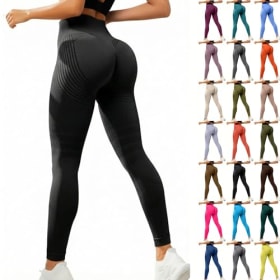 Xinaroue Leggings Anticelulíticos Mujer 3D - Mallas Deportivas Push Up Reductoras para Lipedema y Cellumove