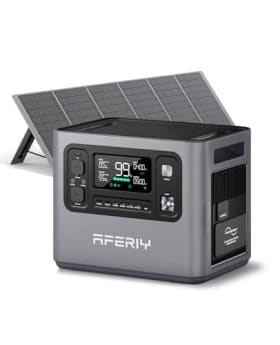 AFERIY Generador Solar 2800 W con Módulos Solares 400 W - 2048 Wh LiFePO4