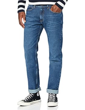 Lee Legendary Slim, Jeans para Hombre, Azul (Dark Worn-in), 33W / 34L