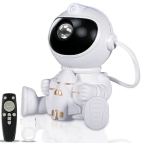 KDISHKRA Proyector de Cielo Estrellado Astronauta, Galaxy Luz Nocturna LED para Niños