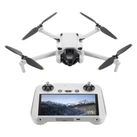 DJI Mini 3 (DJI RC) – Dron Mini con Mando a distancia y cámara, ligero y plegable con vídeo 4K HDR, 38 min de tiempo de vuelo, Grabación vertical y funciones inteligentes, C0