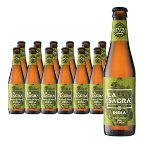 La Sagra India - Cerveza IPA 7,2% vol. - Caja 12x330ml (3960ml)