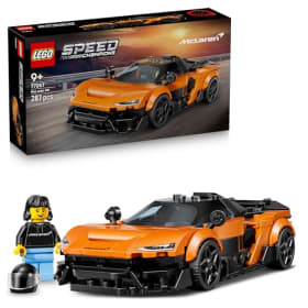 LEGO Speed Champions McLaren W1 – Coche de Carreras con Minifigura de Piloto – Set de Construcción para Niños Desde 9 Años – Idea de Regalo Original – 77257
