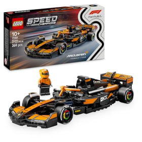 LEGO Speed Champions Coche de Carreras McLaren F1 Team MCL38 - Vehículo de Fórmula 1 de Juguete