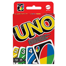 UNO Original de Mattel Games - Juego de Cartas Familiar Clásico con 112 Cartas Multicolor - Ideal para Niños y Adultos - Regalo para +7 Años