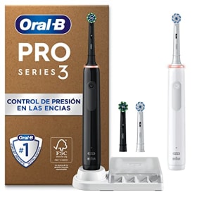 Cepillo Eléctrico Oral-B Pro 3 con 4 Cabezas