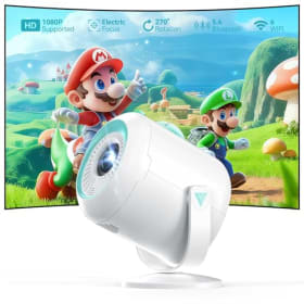 Nasin VF211WF Mini Proyector con WiFi 6, Bluetooth 5.4 y Soporte 4K - Ideal para Streaming y Gaming