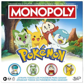 Juego de Mesa Monopoly Edición Pokémon - Versión en español Portugués