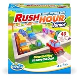 ThinkFun - Rush Hour Junior, Juegos de Mesa Niños 5 Años o más, Juegos de Lógica, 40 desafios, Regalo niño 5 años, Juegos de Mesa Familia, Versión en Español