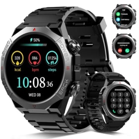 Reloj Inteligente Hombre Mujer, 1,39" Smartwatch con Llamada, Impermeable IP68 Smart Watch con 112 
                                        ...