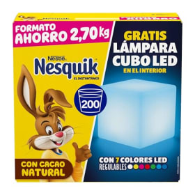 Nesquik NESTLÉ Instantáneo Cacao Soluble 2.7kg Estuche, 1 unidad, modelo surtido