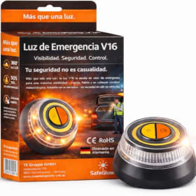 Luz de Emergencia V16 para 2026 – Sustituto del Triángulo de Emergencia – Señal de Avería Luminosa para Coche y Moto