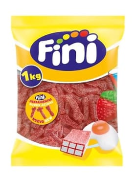 Fini - Golosina Herramientas Súper Ácidas | Bolsa 1 Kg | Chuche Sabor Fresa