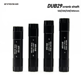 EVOSID DUB 29mm Eje AL7075 CNC 122mm/130mm/139mm/145mm para EVOSID DUB CRANKSET