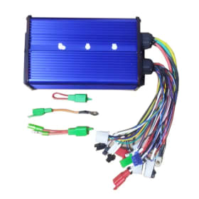 Controlador de Motor sin escobillas para bicicleta eléctrica, 36V, 48V, 60V, 72V, 2000W, 45A, 60A, modo Dual, Hall, Sensor sin pasillo