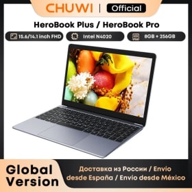 CHUWI Herobook Pro / Herobook Plus portátil Windows 11 portátil 14,1 pulgadas / 15,6 pulgadas FHD Intel N4020 LPDDR4 8GB 256GB SSD ordenador PC