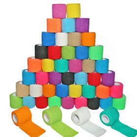 Nuevo vendaje elástico caliente Elastoplast cinta autoadhesiva deportes proteger muñeca palma dedo brazo hombro rodilla tobillo mascotas pierna tatuaje