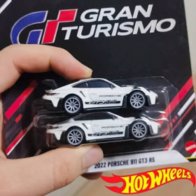 Nuevo Hot Wheels Premium 2026 nueva cultura Pop 2022 Porsche 911 Gt3 Rs Gran Turismo 1:64 modelo de coche fundido a presión vehículo coleccionable de juguete