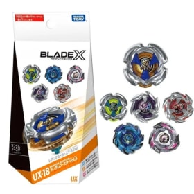 GENUINO TAKARA TOMY BEY X UX-18 Booster aleatorio Vol.8 BLADE UX 18 NUEVO CON JUEGO DE EMBALAJE ORIGINAL