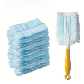 Recambios de plumero desechables de 10 unidades compatibles con Swiffer Duster