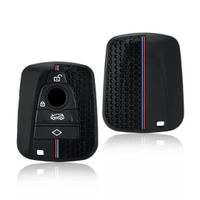 Nueva Funda Protectora para Llaves de Coche BMW Serie I3 I8 2014 2016 2017, Accesorios, Llavero, Soporte para Llaves, 4 Botones, Funda de Silicona para Llave Remota de Coche