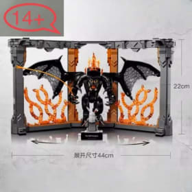 Nuevo 2026, 1201 Piezas, 10367, Balrogs, Librería, Decoración para Librería, Kit de Bloques de Construcción, Ladrillos Creativos, Sets de Exhibición para Adultos, Regalo de Cumpleaños