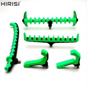 Cabezal de apoyo para caña de pescar Hirisi, cabezal de soporte para caña de pescar de carpa de plástico, accesorios de soporte para caña de pescar AC202