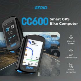 GEOID CC600 pantalla a Color ordenador de bicicleta navegación inteligente GPS inalámbrico velocímetro de bicicleta WIFI ANT + 11 idiomas odómetro de ciclismo