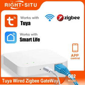 Puerta de Enlace Zigbee 3.0 con Cable, Centro de Control Zigbee