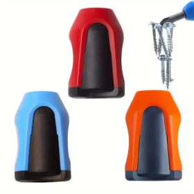 2 Anillos Magnéticos, Soporte Magnético Fuerte, Desmagnetizador y Magnetizador para Puntas de Destornillador, Compatible con la Mayoría de los Destornilladores