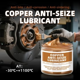 Grasa de cobre de 100g, grasa antiadherente para hilos de cobre, grasa para mantenimiento automotriz, lubricante versátil para frenos de coche