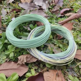 Línea de pesca con mosca flotante Aventik DT, línea de pesca con mosca doble cónica de 85 pies, 1-8WT para trucha, salmón, lubina, agua dulce/salada