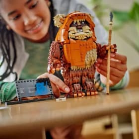 Nuevo Bloque de Construcción de Figura de Acción de Guerrero de la Jungla, 1010 Piezas, Modelo de Bloques de Construcción de Guerrero de la Jungla, Juguete 75430, Regalos