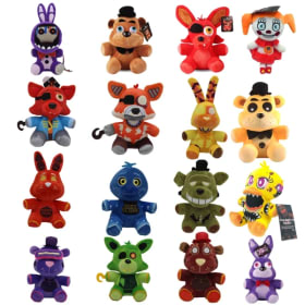 Nuevo 18 CM FNAF Freddy's peluche de juguete relleno y animales de peluche oso conejo juego Fnaf juguetes de peluche cumpleaños Navidad para niños juguete para regalo