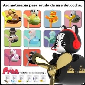 DIY adorno de Perfume Aroma Clip de ventilación ambientador de coche piloto oso piloto coche difusor fragante accesorio para hombres