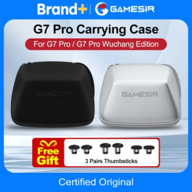 Estuche de Transporte GameSir G7 Pro para Accesorios G7 Pro Edición Wuchang con 3 Pares de Palancas de Mando Intercambiables, Bolsa Práctica para Gamepad
