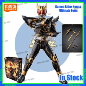 En Stock, 18cm, nuevos Blokees Kamen Rider Kuuga Ultimate Form Legend Edition, figuras de acción, modelo ensamblado, juguetes, regalo coleccionable