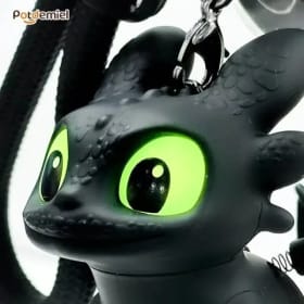 Adorno Original para el Interior del Automóvil con Forma de Diente de León Brillante, Alas de Furia Nocturna Móviles, Decoración para el Tablero del Automóvil, Accesorio Colgante para el Automóvil