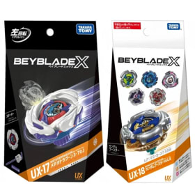 Takara Tomy Bey X UX-17 Meteor Dragoon 3-70J UX-18 Booster aleatorio Vol.8 BX-00 Booster Dragoon Storm 4-60RA Blade BXG-22