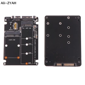 Adaptador SATA de 60 Gbps a M2 NGFF SATA SSD MSATA, Adaptador de MSATA a SATA, Placa Adaptadora de Disco M.2 NGFF a SATA