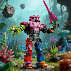 El nuevo 2503 Uds. Mecha capitán miniatura de bloques de construcción robot montaje de bloques de construcción juguete para niños caja de regalo de cumpleaños